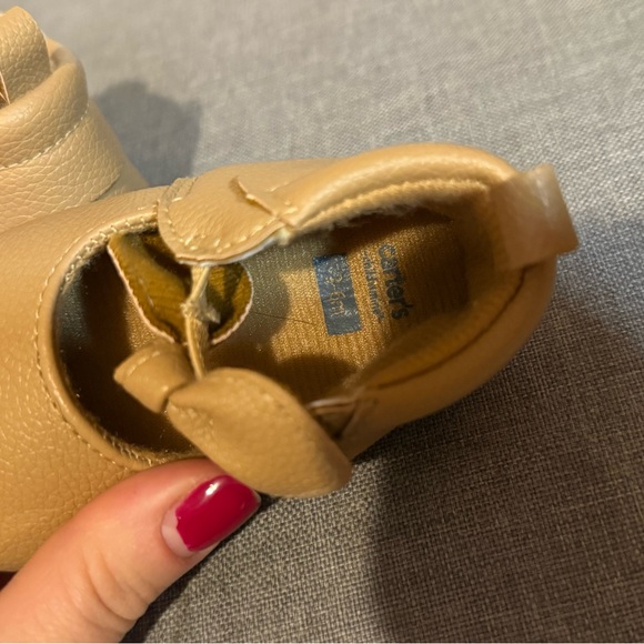 Baby Girl Shoes Set of 3 Like New Carters, Cat & Jack 3-6MO - Picture 11 of 12